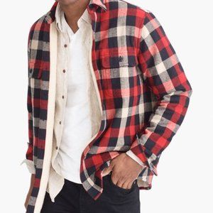 J crew flannel shirt jacket Clearance